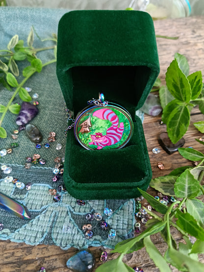 Custom painted necklace for Diane