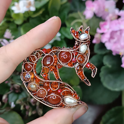 For Sherry. Fox charm.