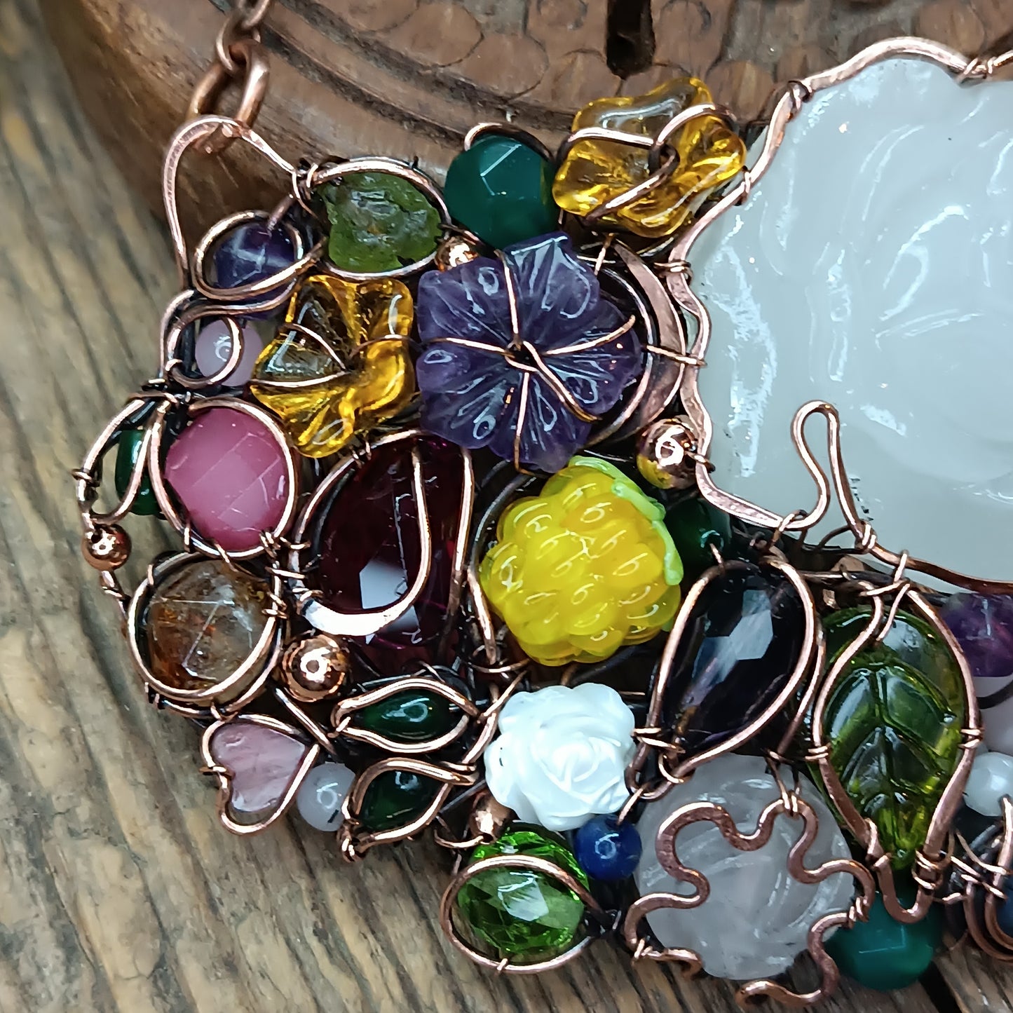 For Maggie. 2 necklaces and the earrings.