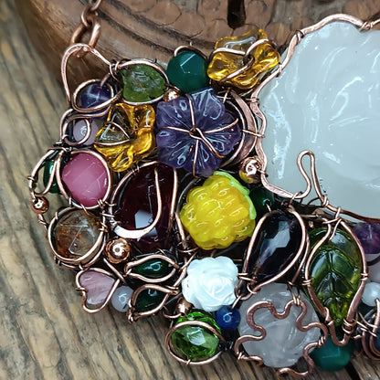 For Maggie. 2 necklaces and the earrings.