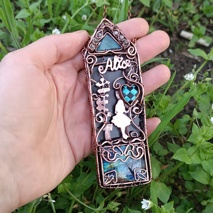 Alice necklace.