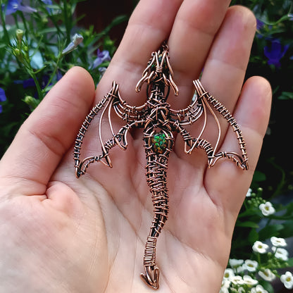 For Diane. Opal dragon