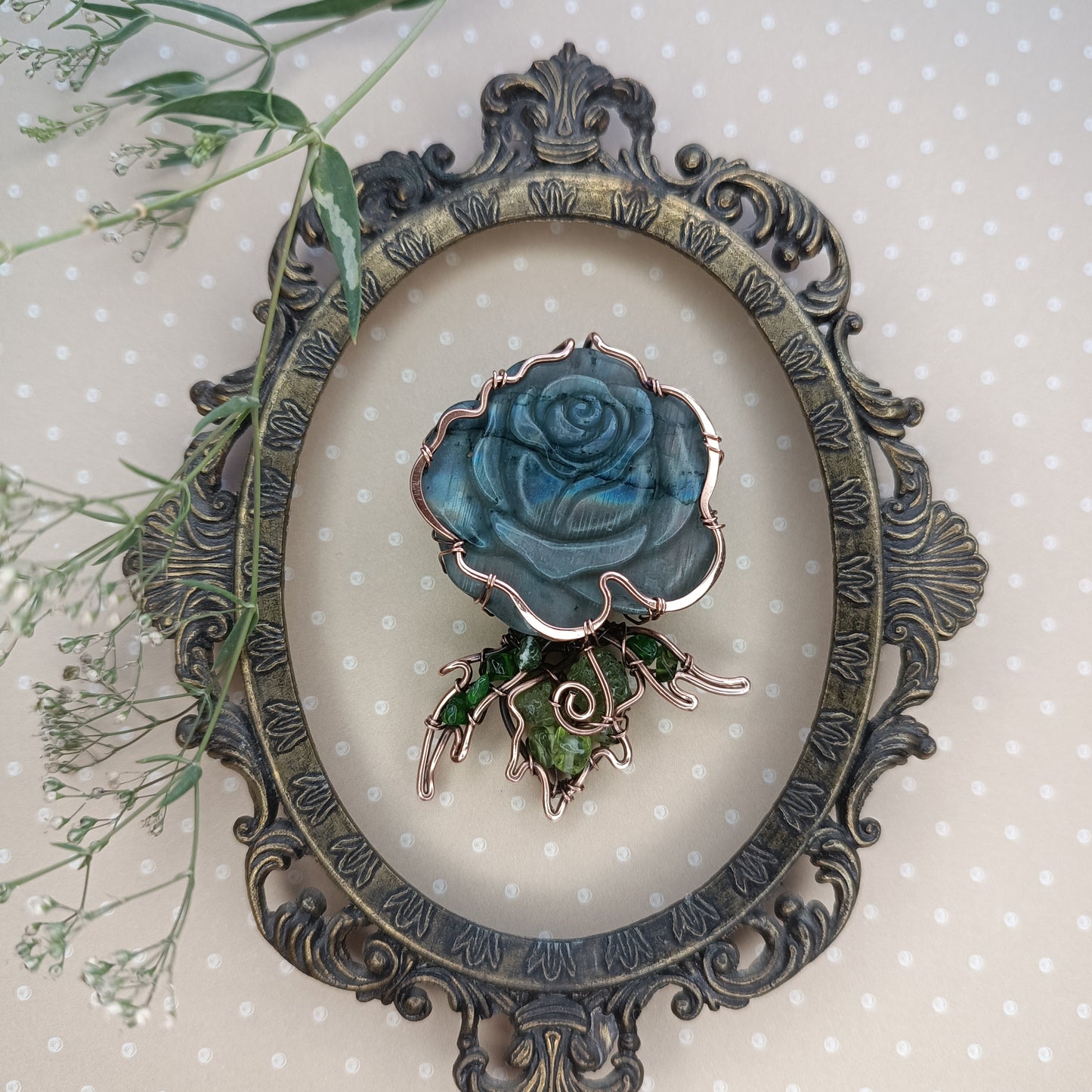 Hidden rainbow rose PIN