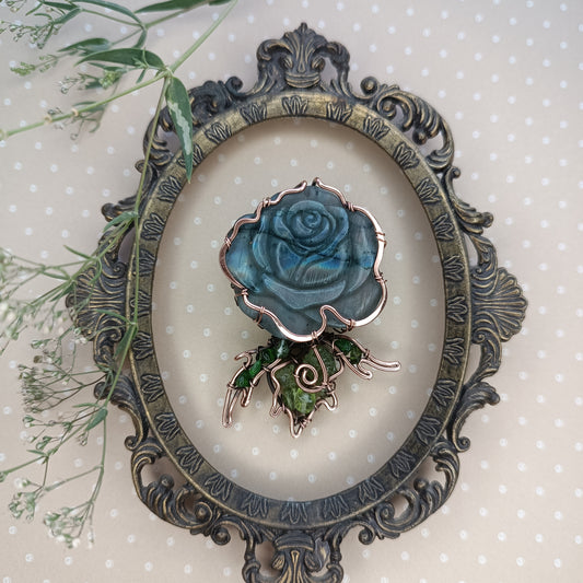 Hidden rainbow rose PIN