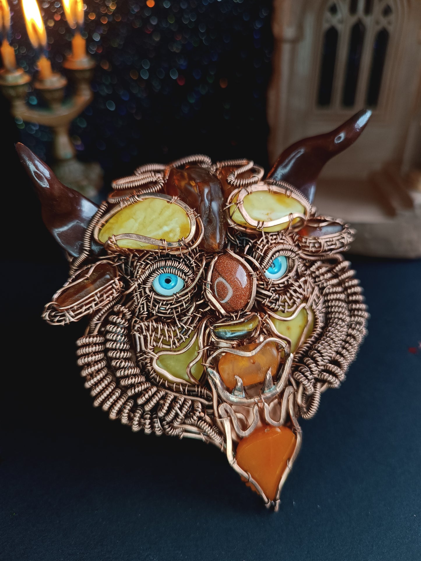 Charming beast necklace