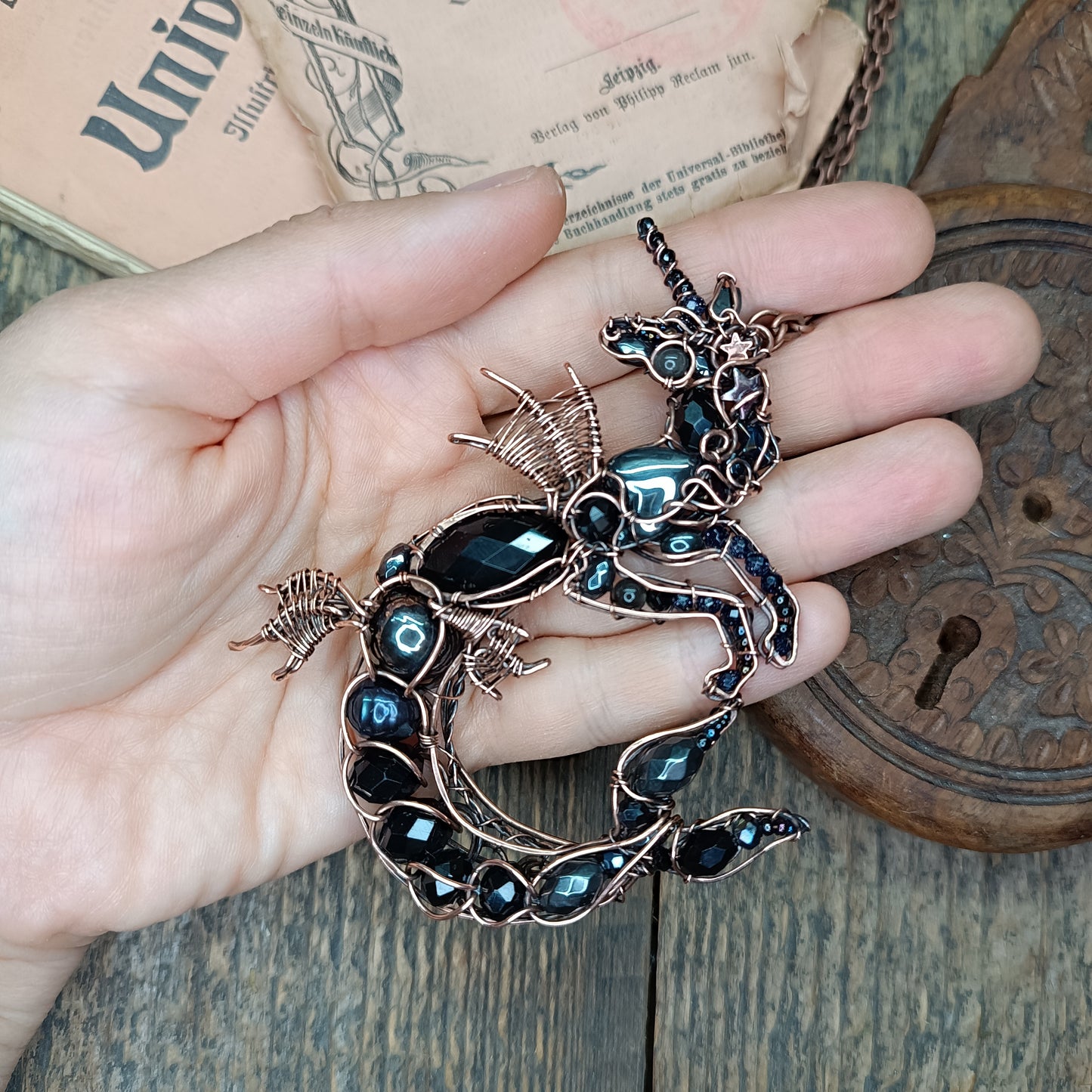 Mermicorn necklace🧜🦄