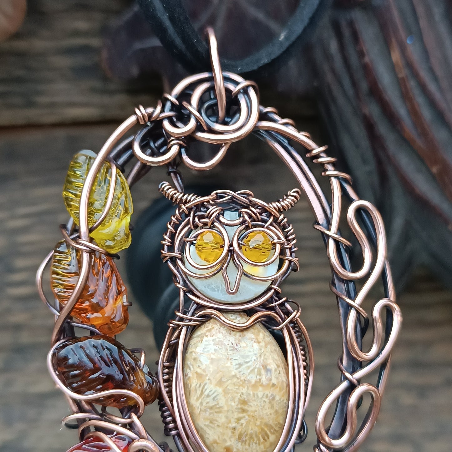 Owl necklace