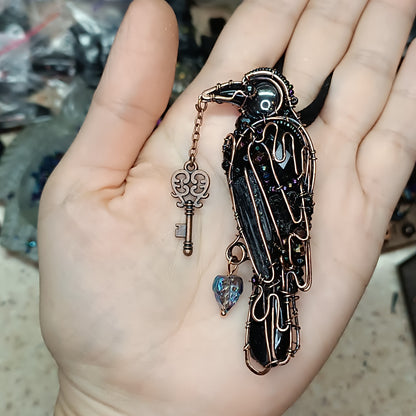 Raven neckace. Nevermore