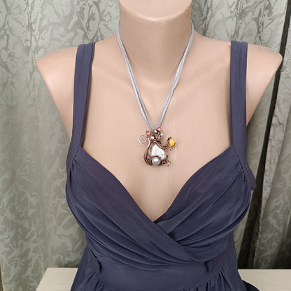 Fromager🧀🐁Cute mouse necklace