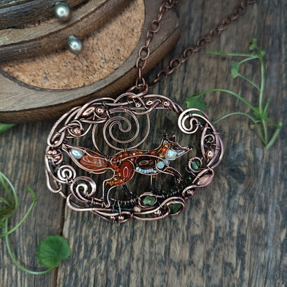 Forest fairytale necklace