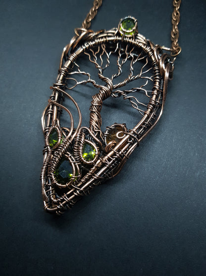 Glorious tree of life necklace