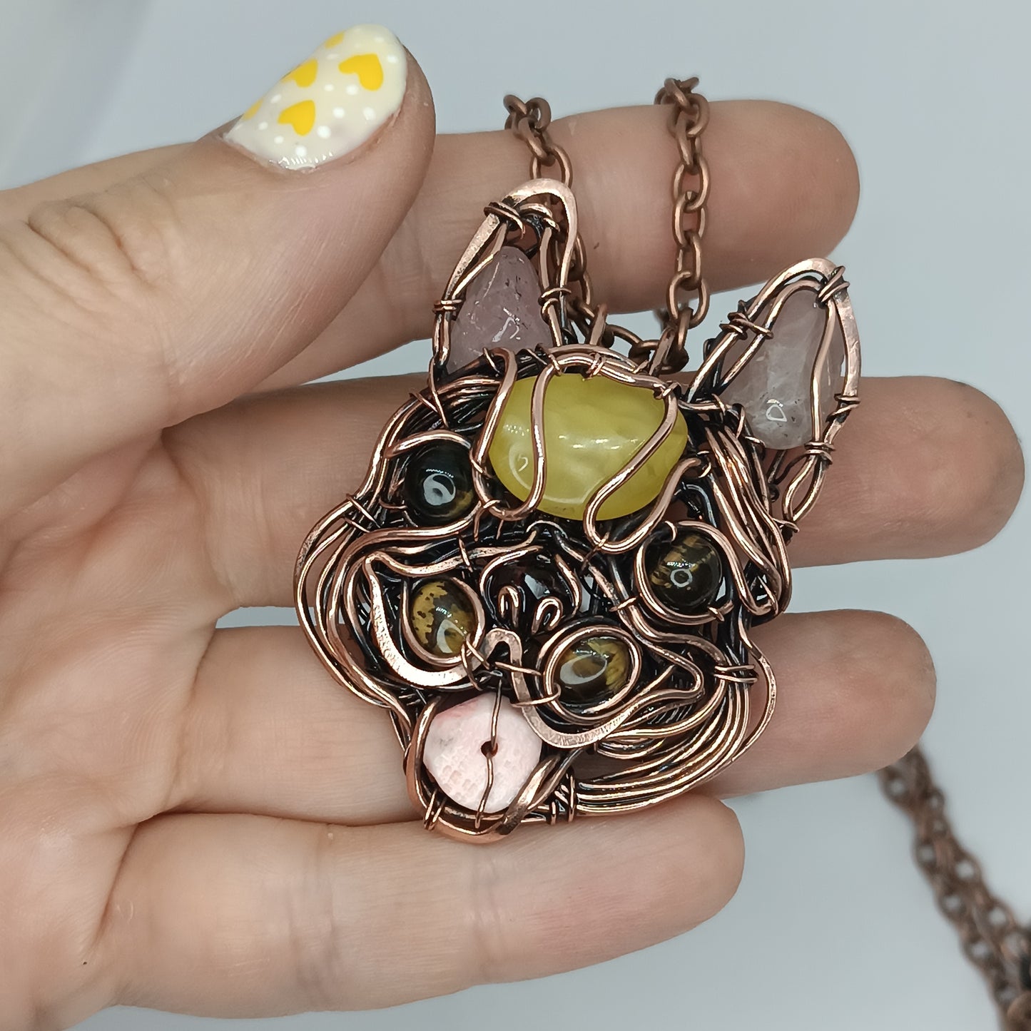 Frenchie pendant