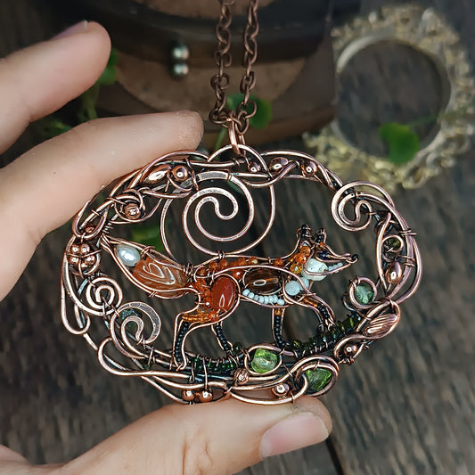 Forest fairytale necklace