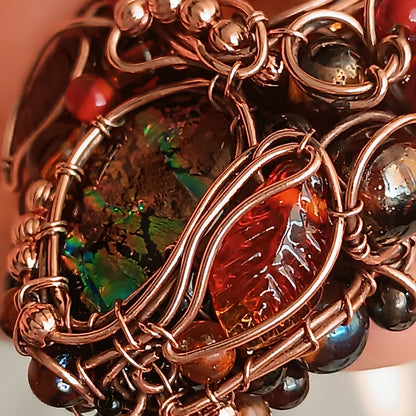 Candied fruit vial pendant