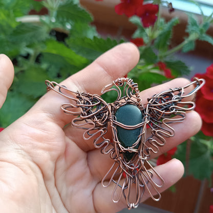 Viking bird pendant