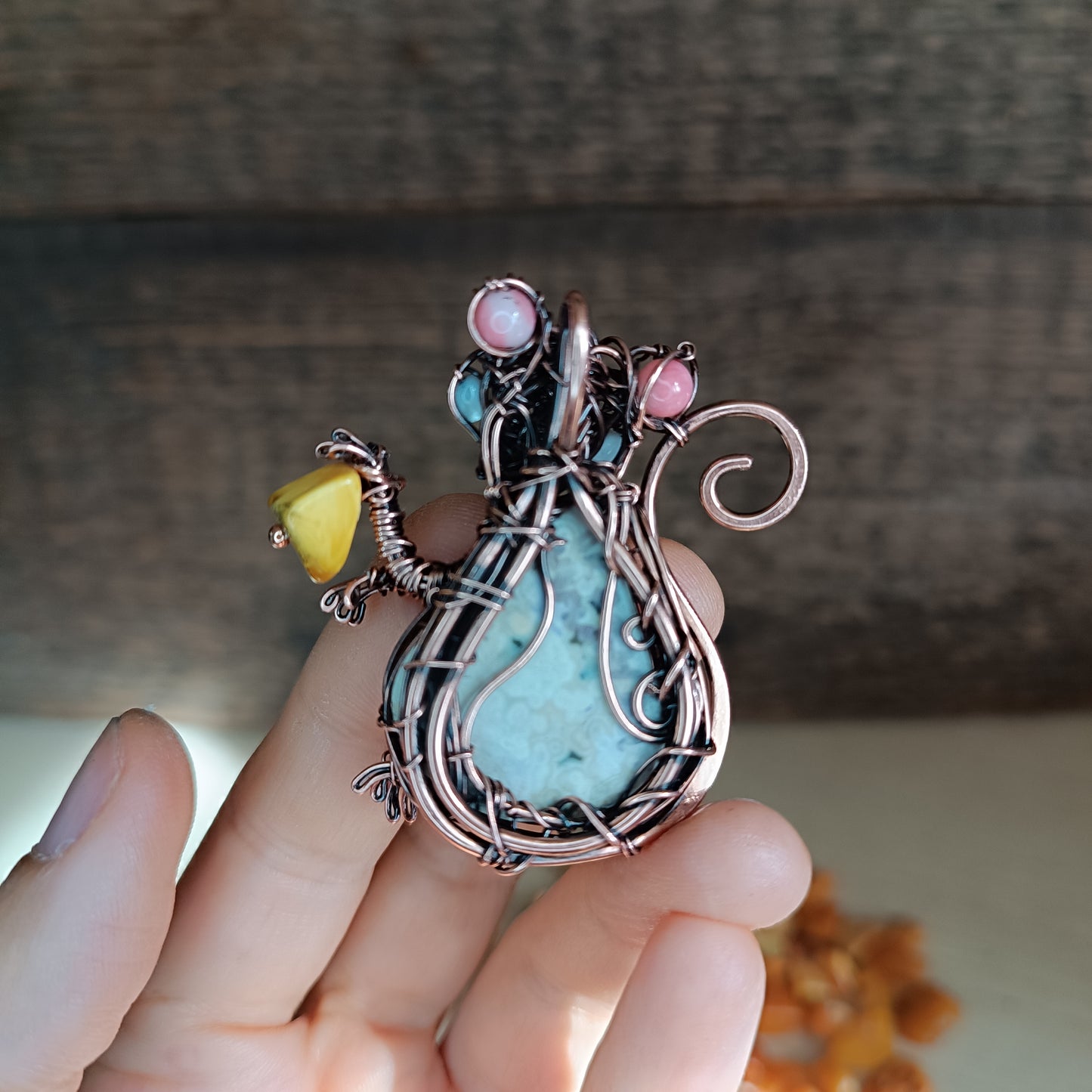 Fromager🧀🐁Cute mouse necklace