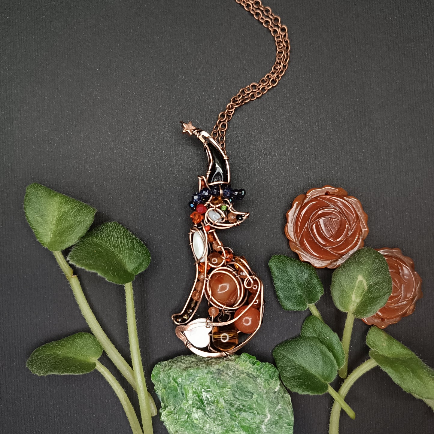 Foxy wizard charm