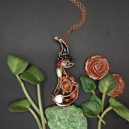 Foxy wizard charm
