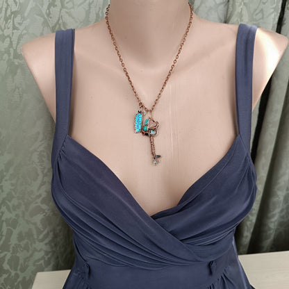 Key to Wonderland pendant