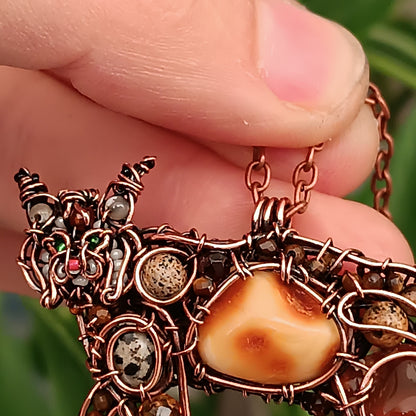 Lynx charm. Gorgeous and absolutely unique!