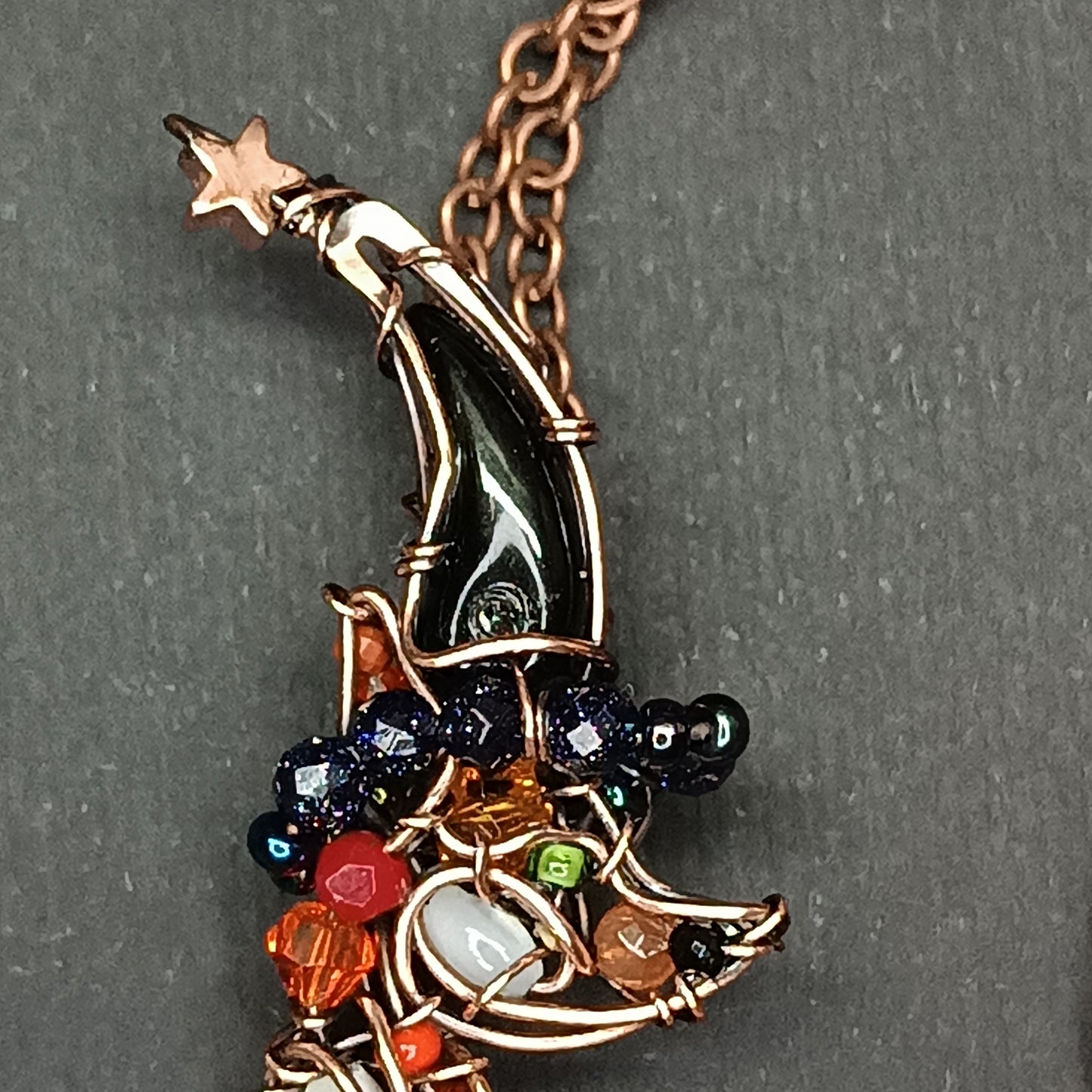Foxy wizard charm