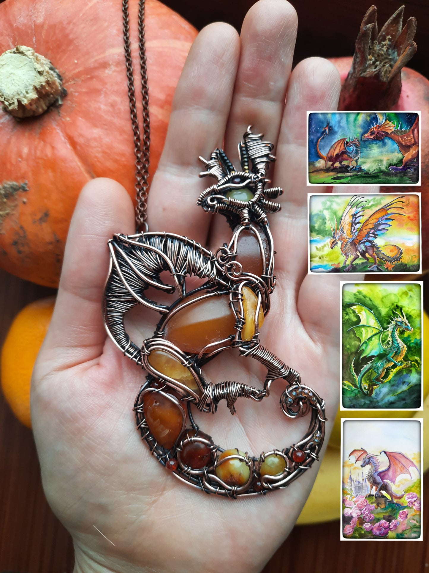 Magical dragon is looking for home.