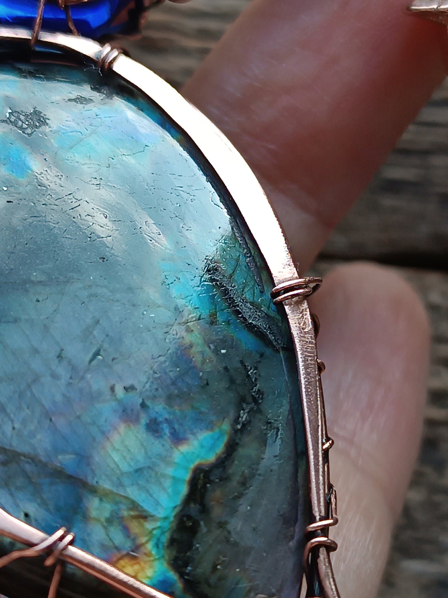 Blue Ocean Empress necklace