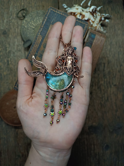 Stars Keeper mermaid necklace 🧜🌠