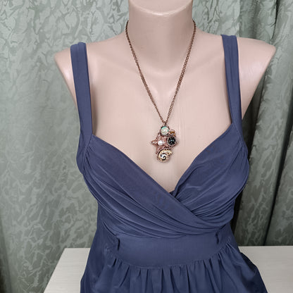 Beach treasure necklace