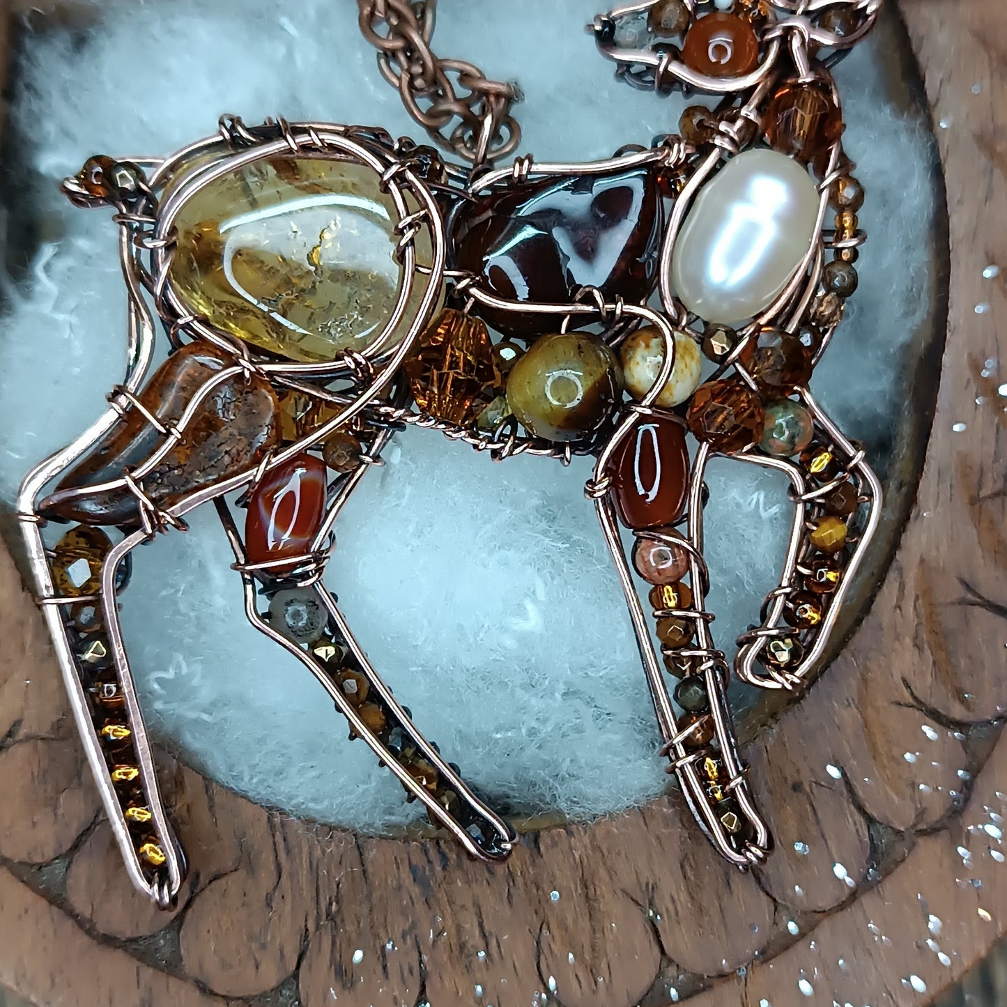Stag pendant