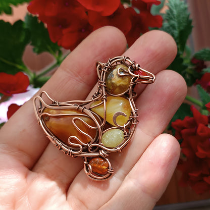 Duckling pendant