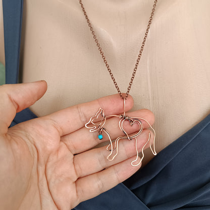 For Jamie. Dog necklace