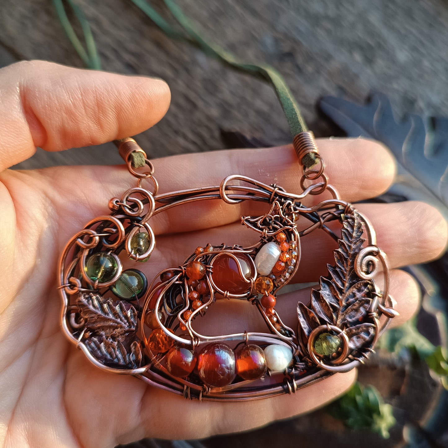 Fox necklace