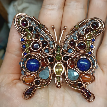 For Melissa. Butterfly necklace