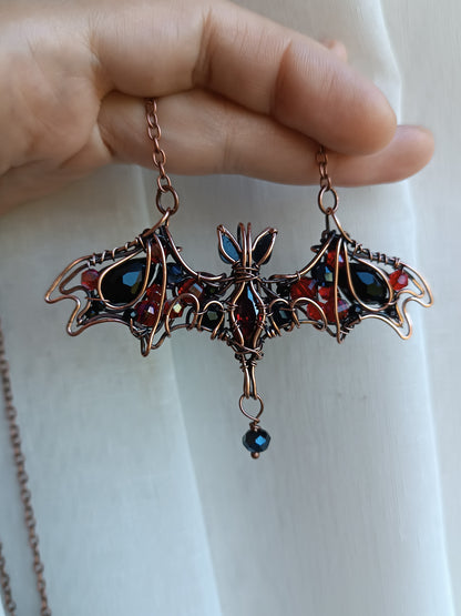 Scarlett countess batty pendant