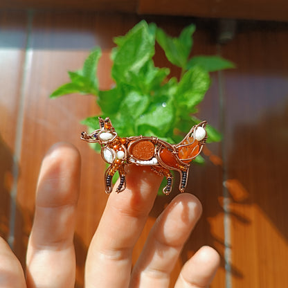 Brooch fox
