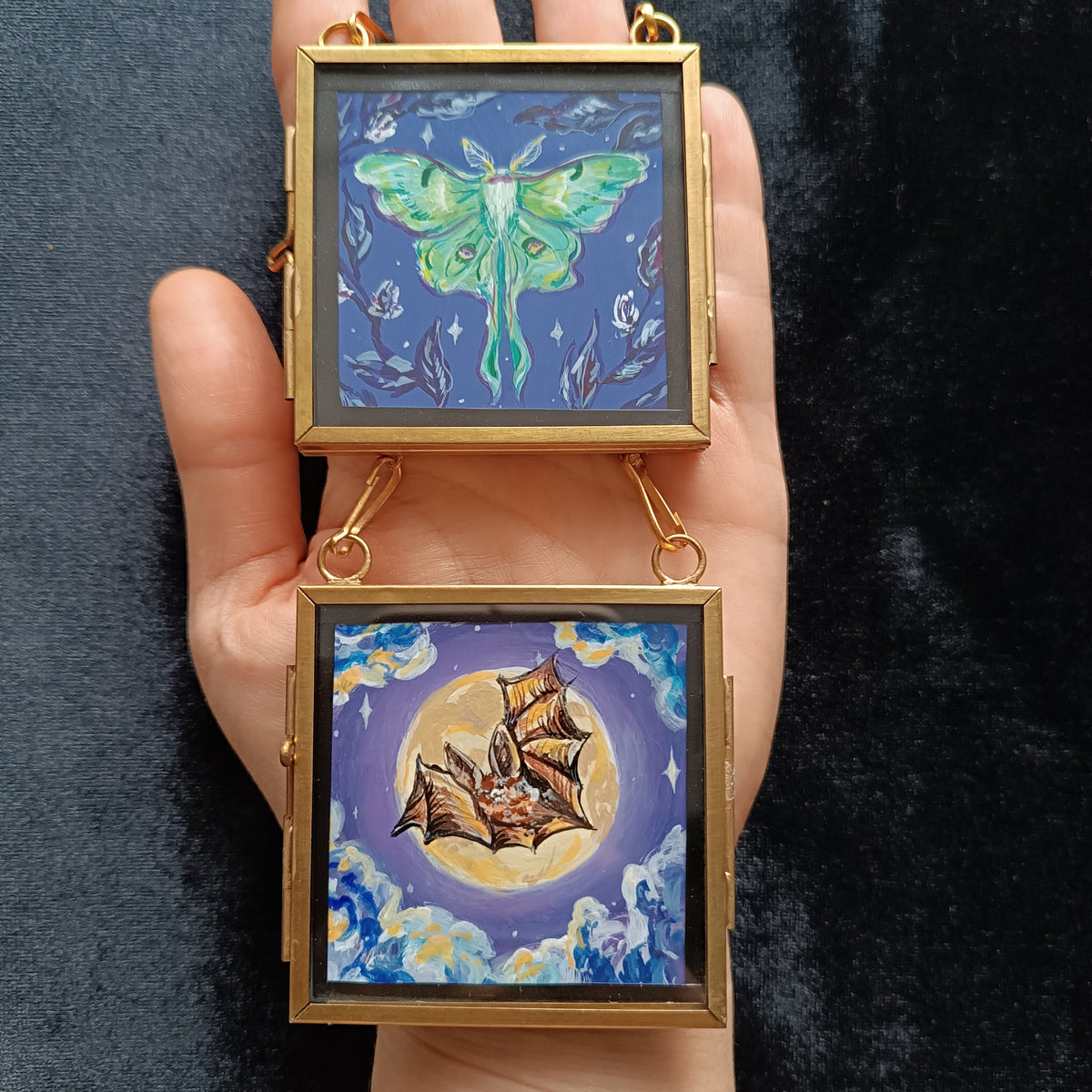 Magic Halloween paintings.🖼️🖼️