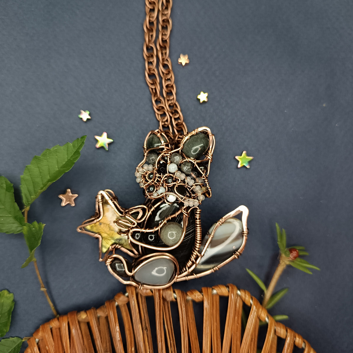 Raccoon and the star.