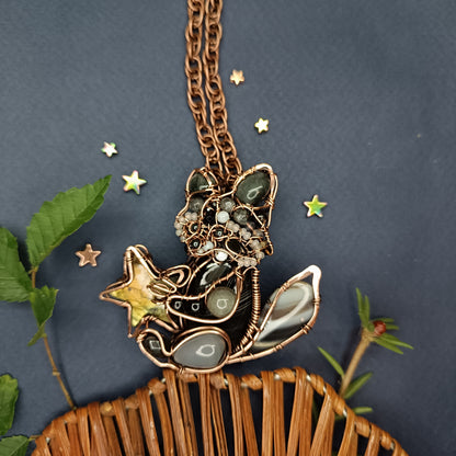Raccoon and the star.