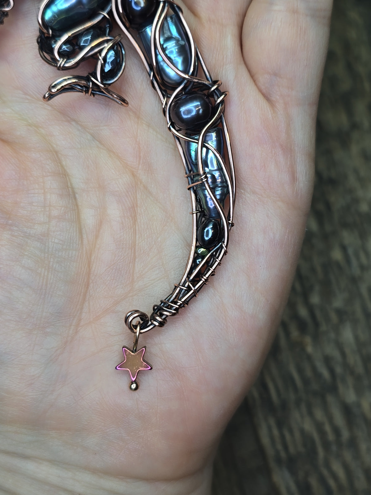 Midnight whisper. Dragon necklace