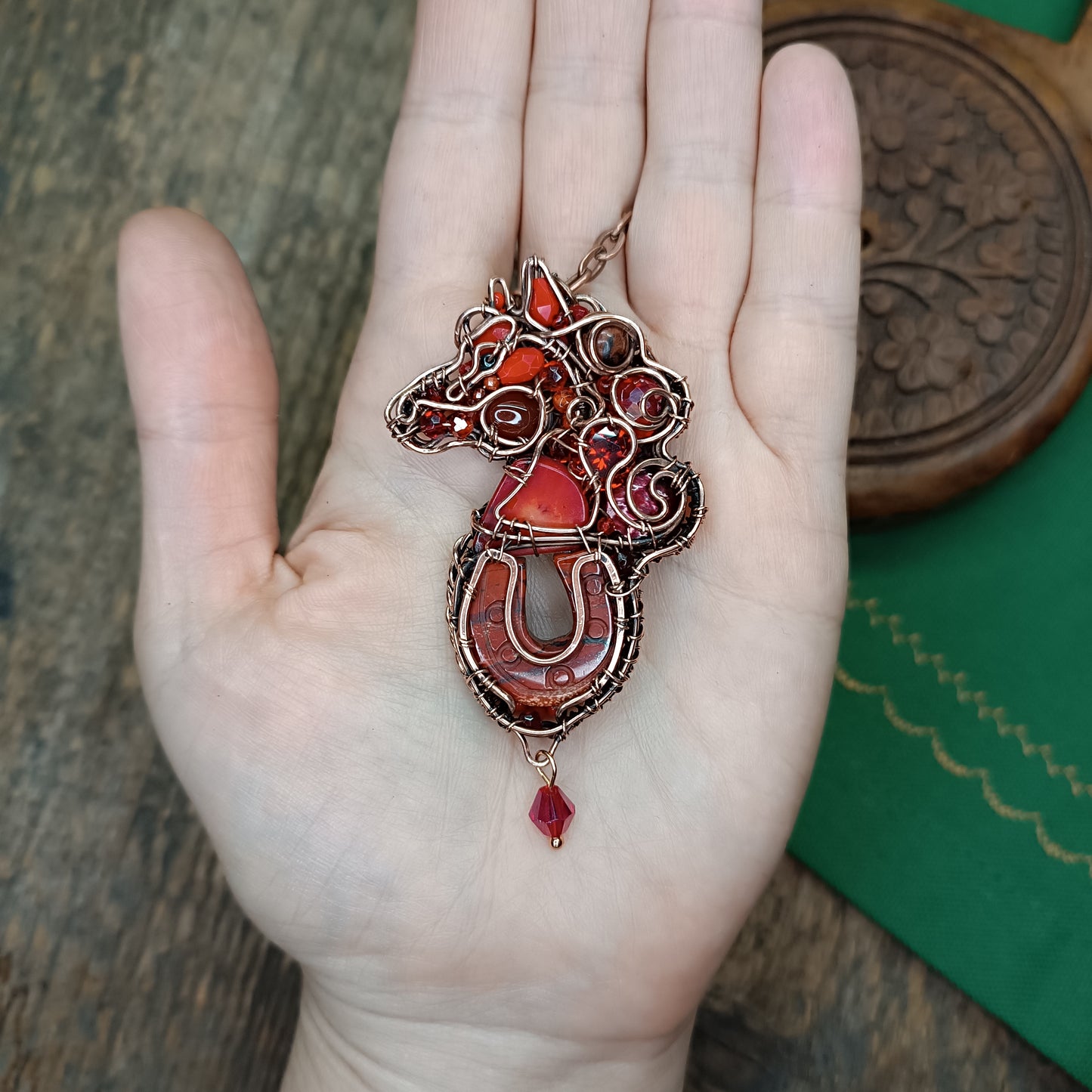 Lucky horse necklace