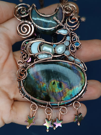 Celestial Unicorn necklace