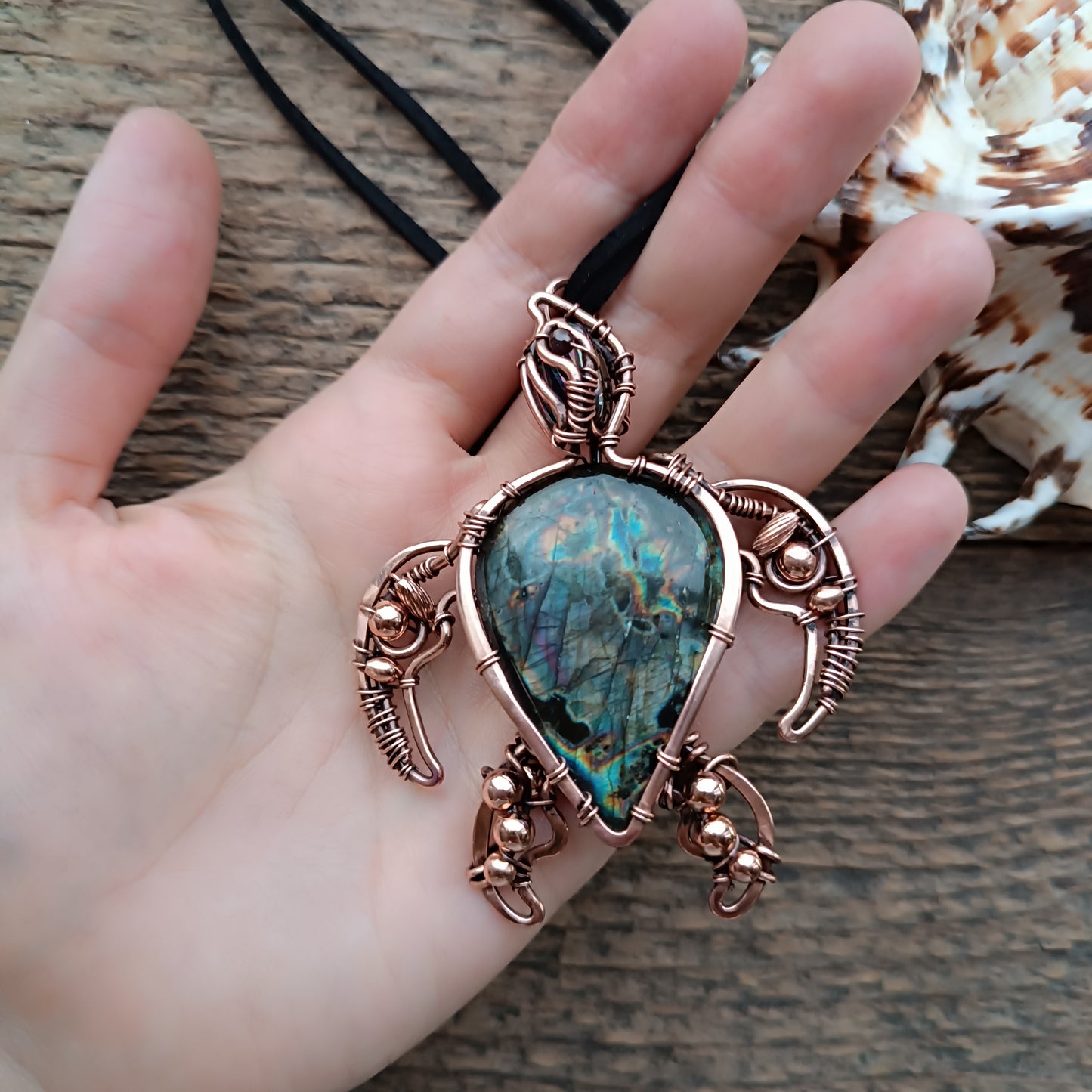 Sea turtle necklace