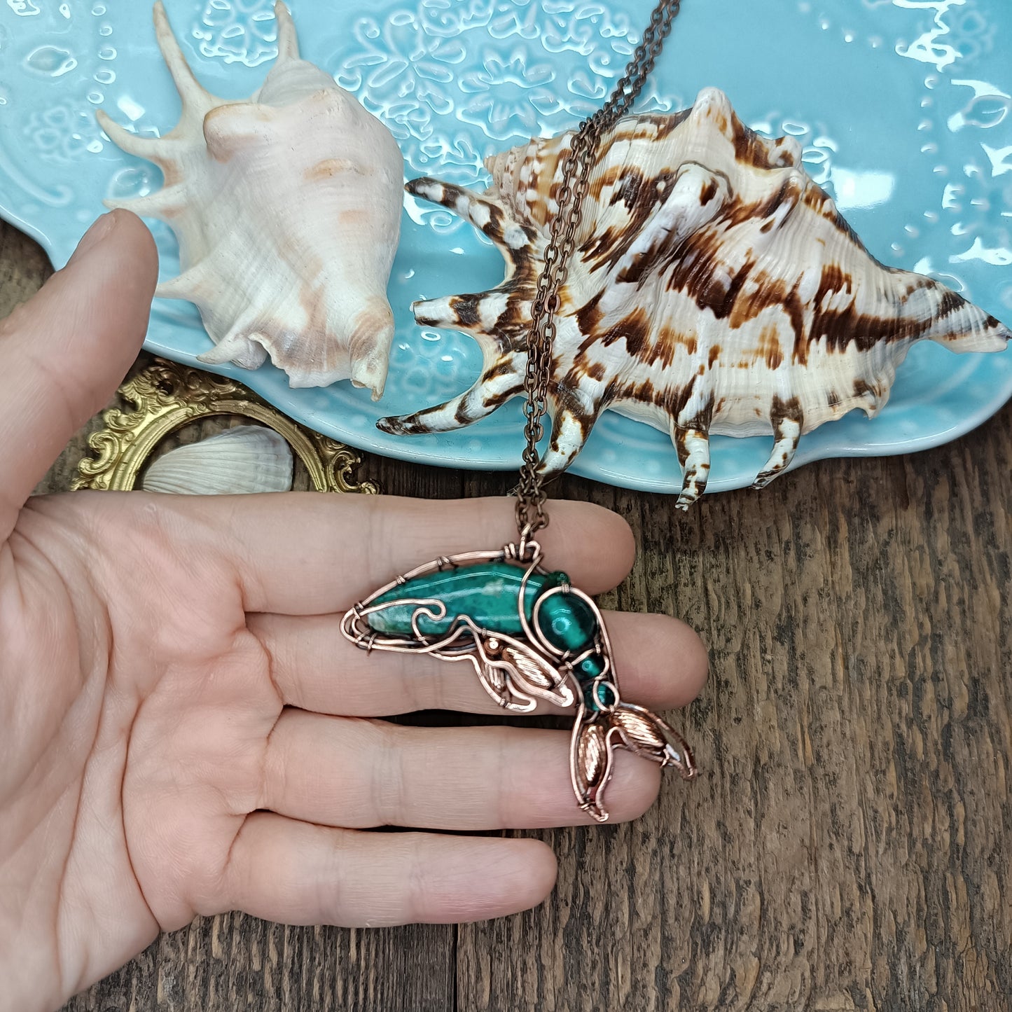 Blue whale pendant 🐋