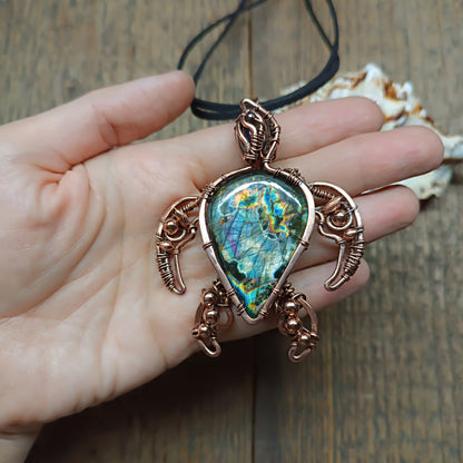 Sea turtle necklace