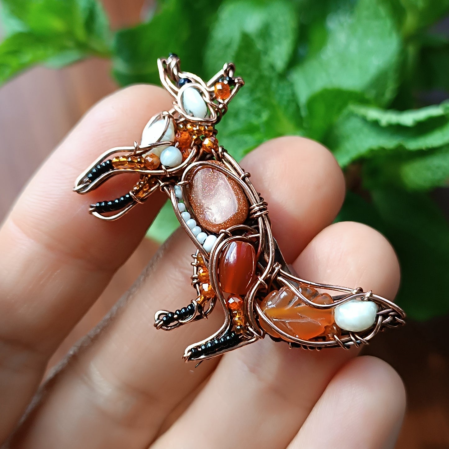 Brooch fox