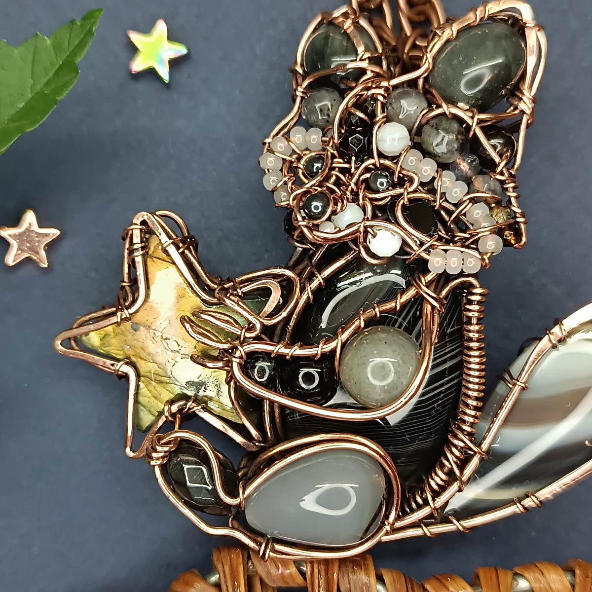 Raccoon and the star.