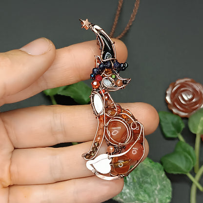 Foxy wizard charm