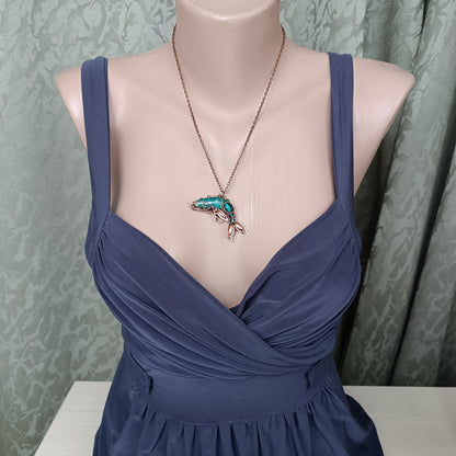 Blue whale pendant 🐋