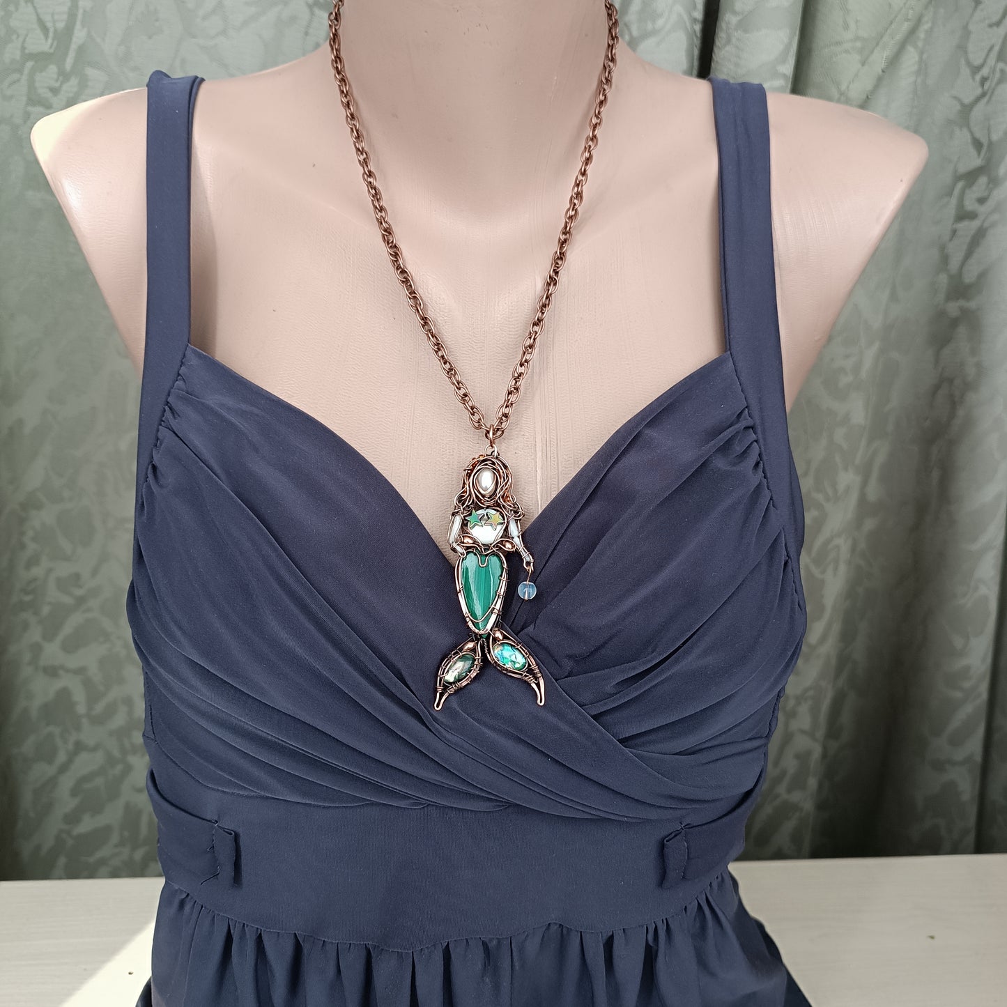 Mermaid necklace 💚